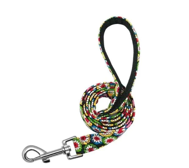 Erős, mintás kutyapóráz